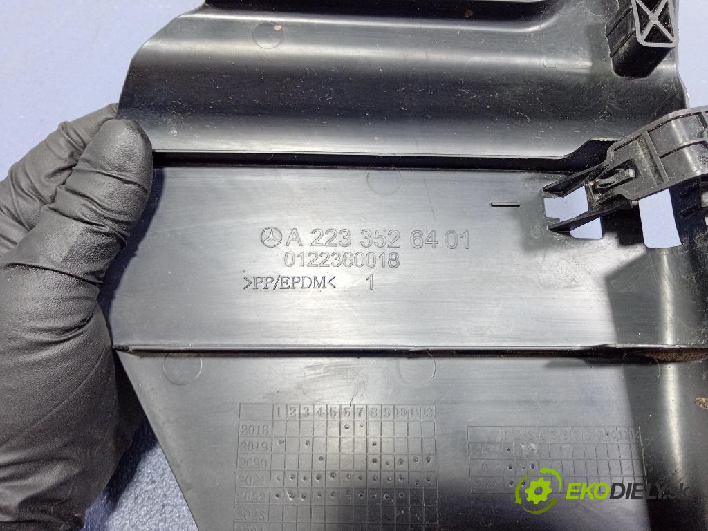 Mercedes S-Klasa 2022 kryt Plast: podvozek: A2233526401