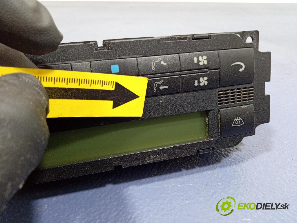 Volkswagen Sharan 2002 prepínač Klimatizácia: Prúd vzduchu: 7M3907040B