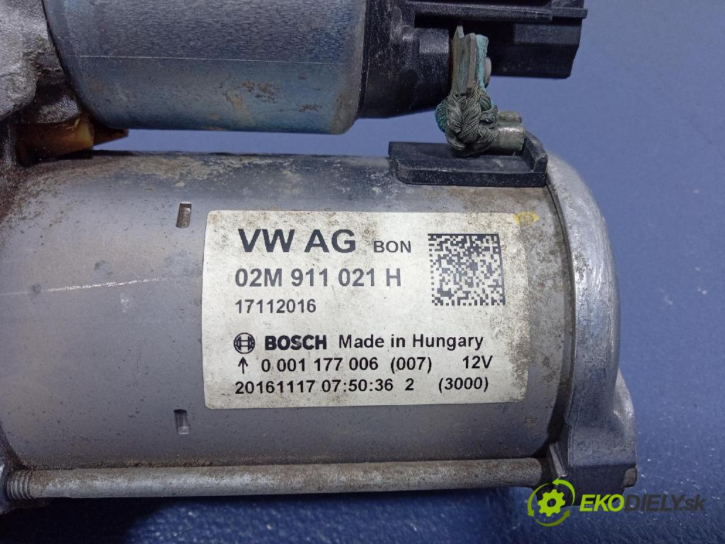 Vw Up! 2016 startér: 02M911021H