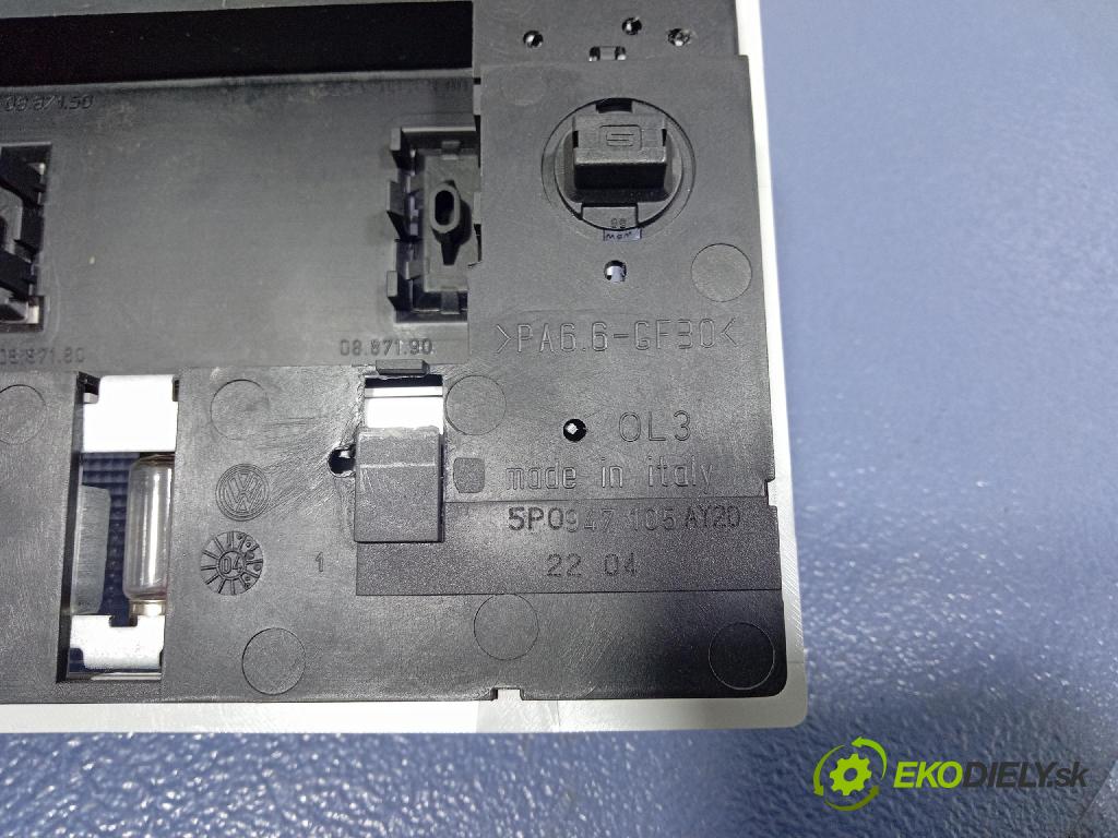 Seat Altea 2005 Lampy Uvnitř 5P0947105AY