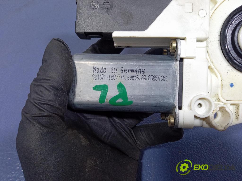 Seat Altea 2005 mechanismus stahování Sklenka: před Levý: 5P0837401