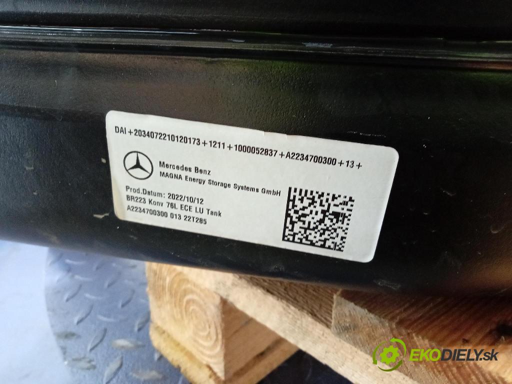Mercedes S-Klasa 2022 Nádrž: paliva A2234700300