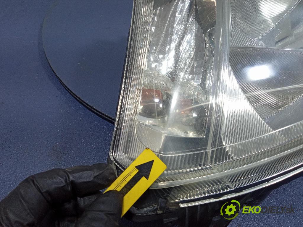 Opel Meriva 2007 Reflektor: Vľavo: 93321052