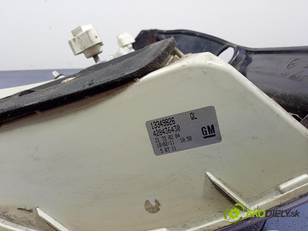 Opel Zafira 2011 svetlo / reflektor zad Prava: Vonkajsia: 13349826