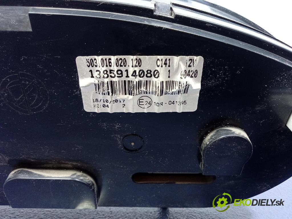 Peugeot Boxer 2017 Přístrojová deska 1385914080