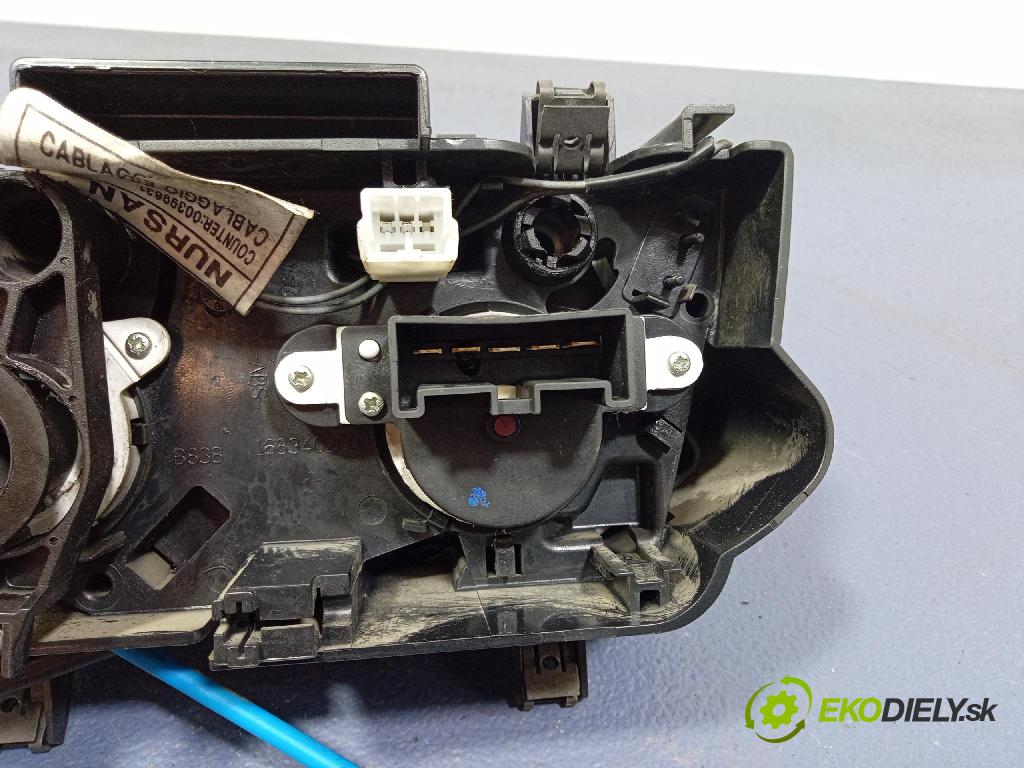 Peugeot Boxer 2017 prepínač Klimatizácia: Prúd vzduchu: A72000500