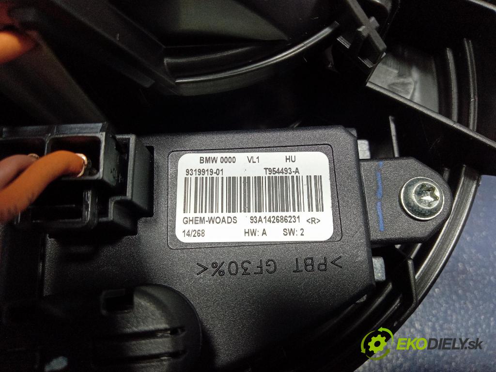 Bmw Seria 1 2014 ventilátor Vzduch: 9319919