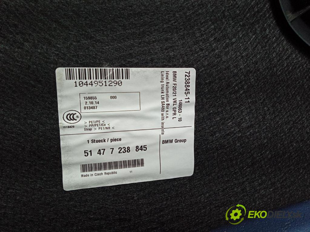 Bmw Seria 1 2014 Čalounictví: kufra: 7238845