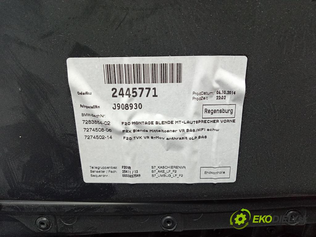 Bmw Seria 1 2014 Čalounictví: dvere Predné Prava: 7274508