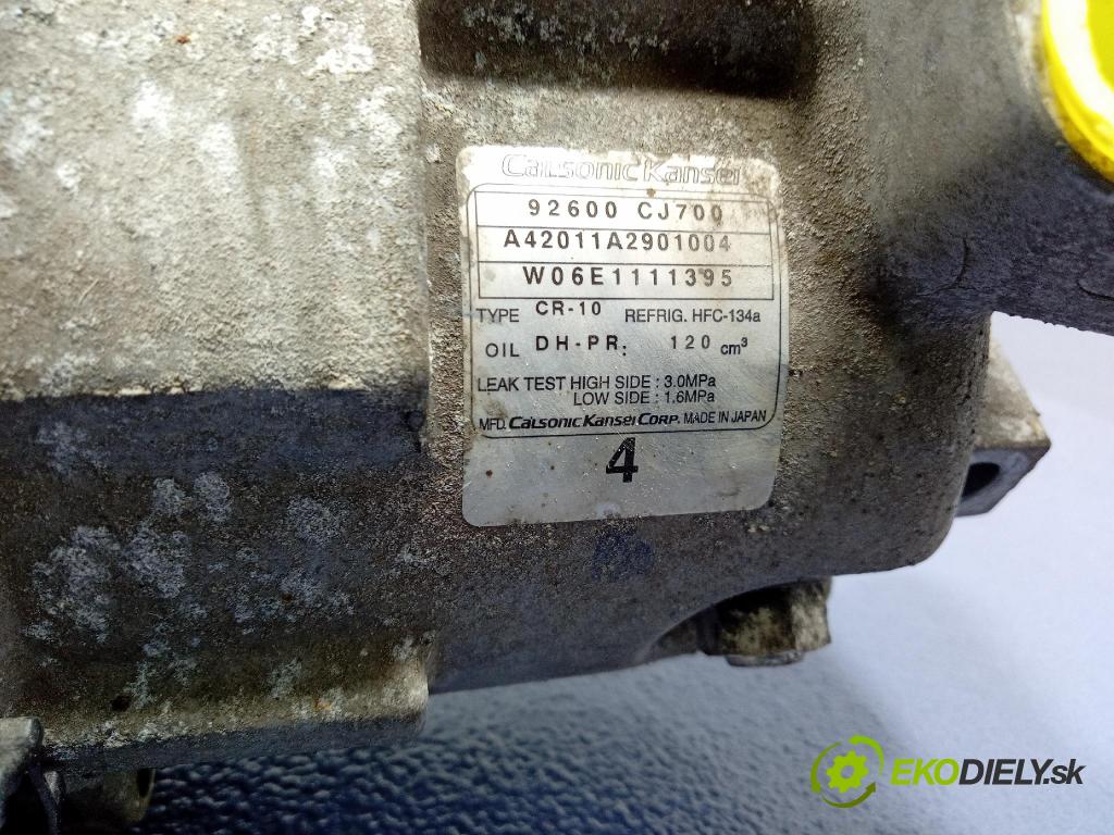 Nissan Micra 2006 Kompresor: Klimatizácia: 92600CJ700