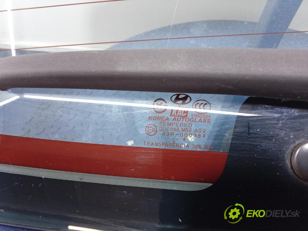 Hyundai Tucson 2004 zadní dveře kufra: kufr