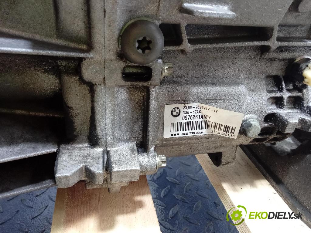 Bmw Seria 1 2014 prevodovka Manualna GS6-17AG