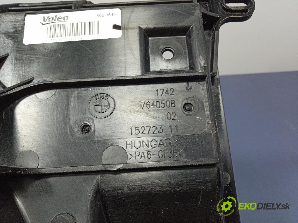 Bmw Seria 1 2014 Ventilátor Chladič: 7640508