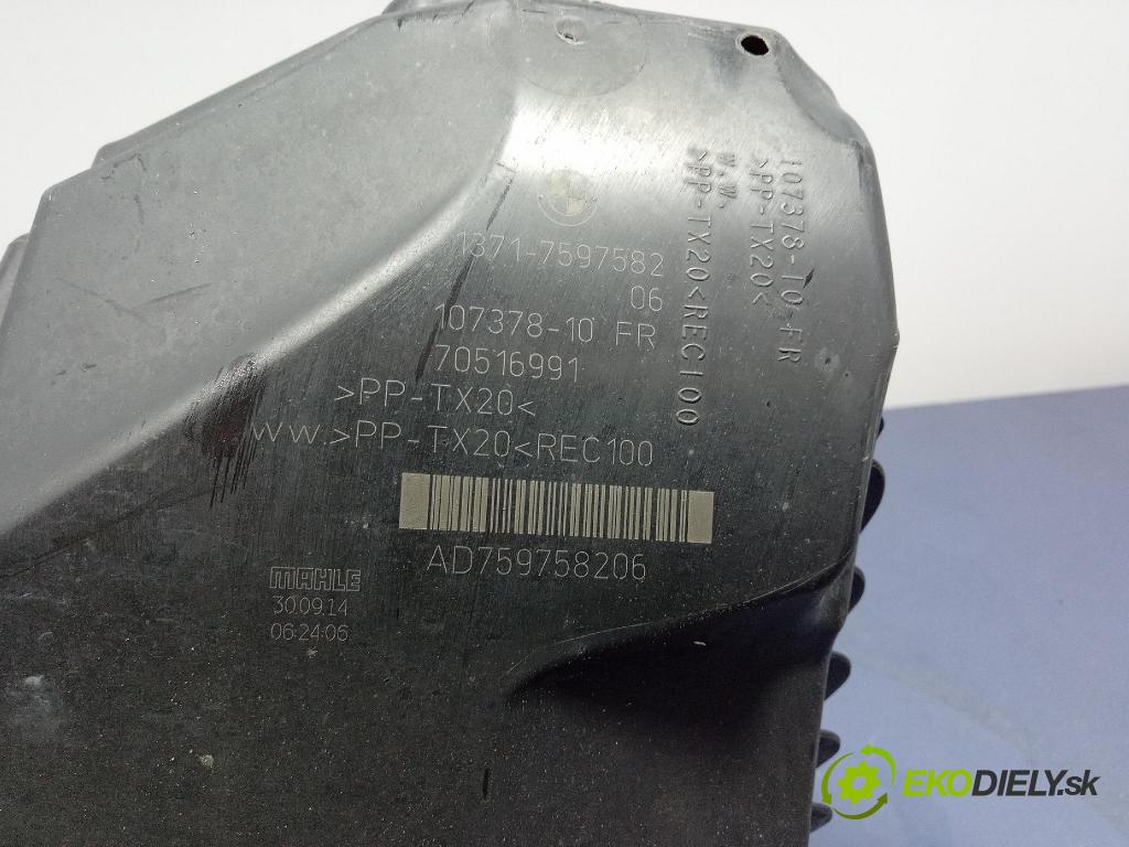 Bmw Seria 1 2014 obal Filtre: Vzduch: 7597582