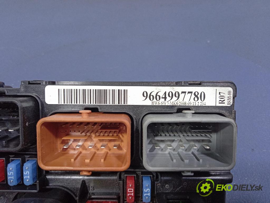 Peugeot 207 2008 skříňka Pojistky 9664997780