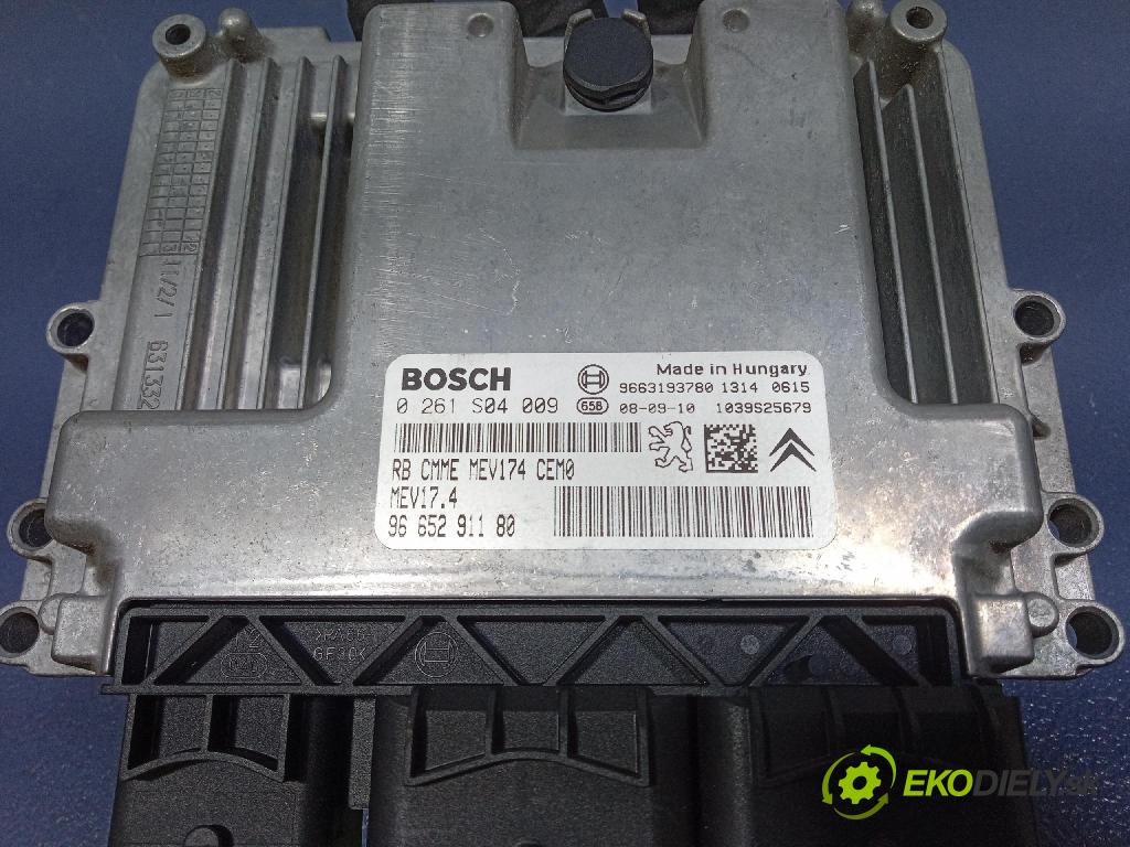 Peugeot 207 2008 řídící jednotka Motor: 9665291180