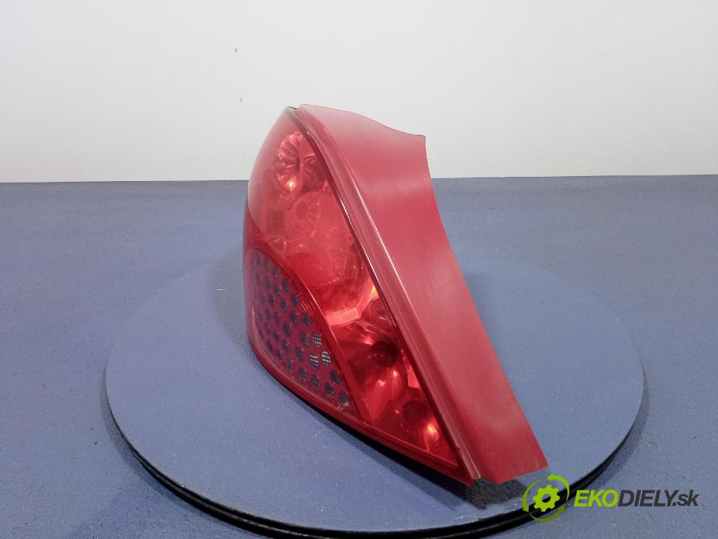 Peugeot 207 2008 světlo Zad: levá Mimo: 9649986680