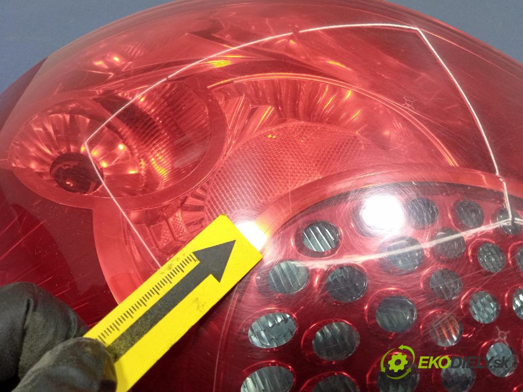 Peugeot 207 2008 světlo Zad: levá Mimo: 9649986680