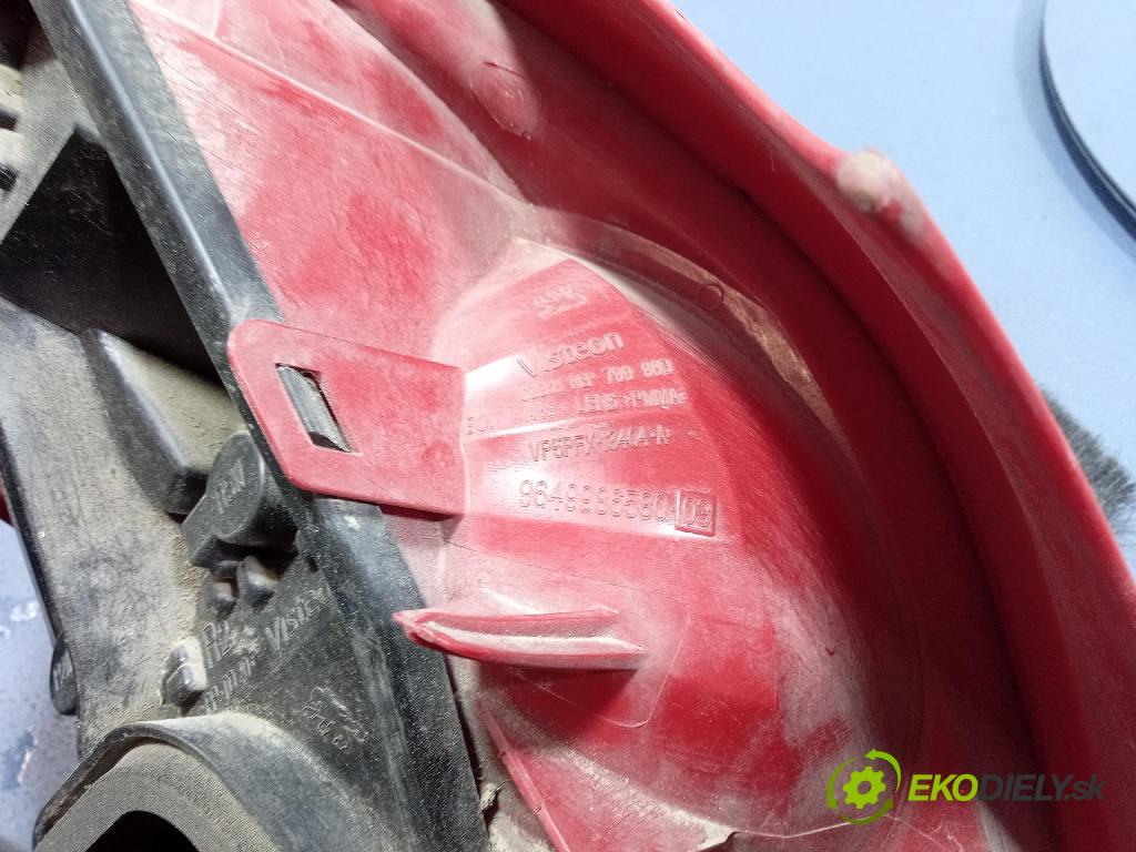 Peugeot 207 2008 svetlo / reflektor zad Prava: Vonkajsia: 9649986580