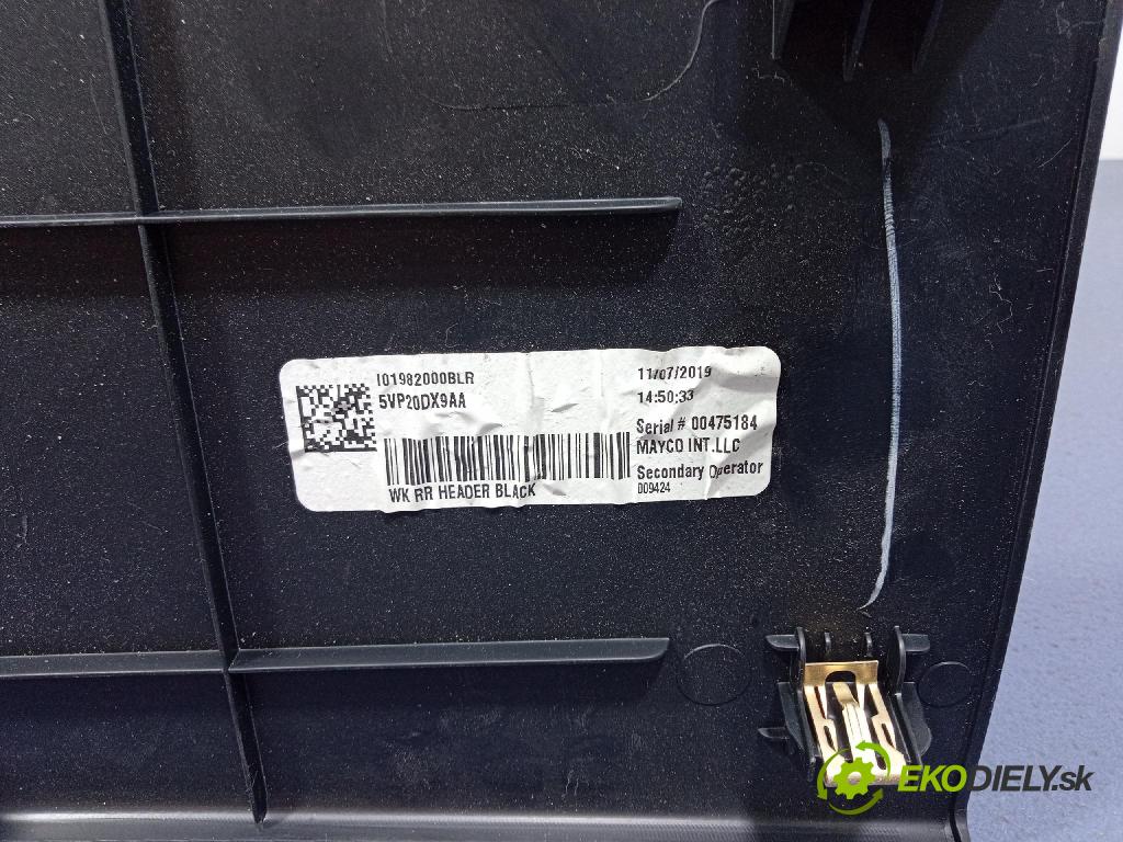 Jeep Grand Cherokee 2020 kryt Plast: Interiéry: 5VP20DX9AA