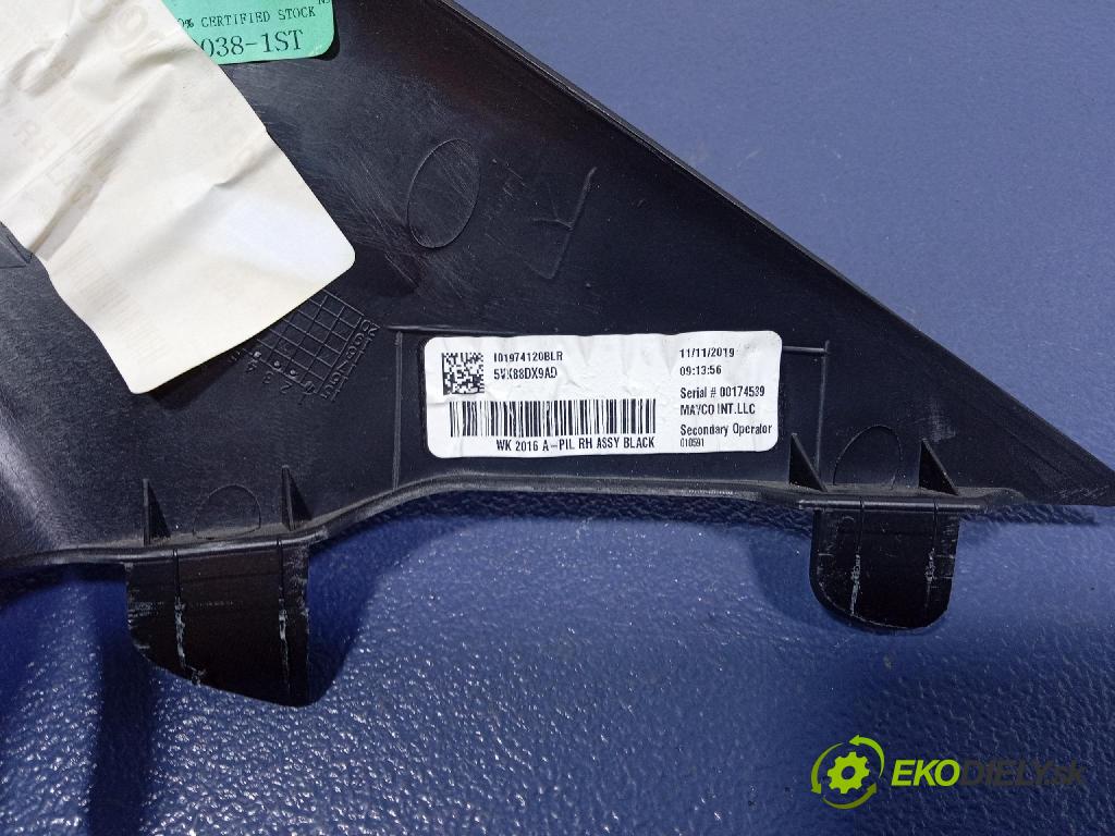 Jeep Grand Cherokee 2020 kryt Plast: Interiéry: 5VK88DX9AD