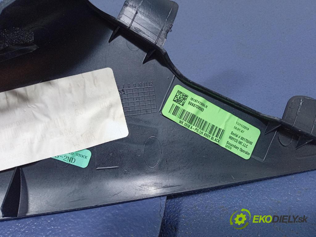 Jeep Grand Cherokee 2020 kryt Plast: Interiéry: 5VK87DX9AD