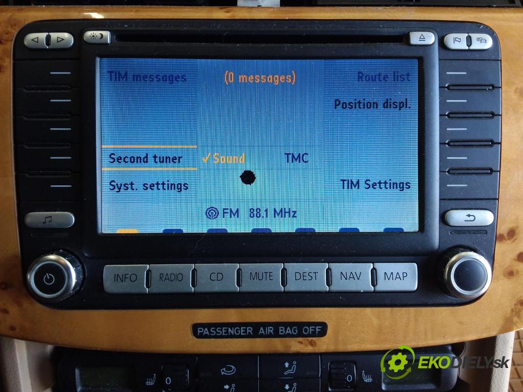 Vw Passat 2006 Radio I Navigácia: