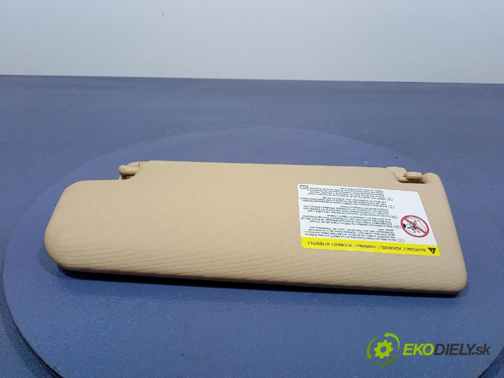 Vw Passat 2006 kryt slnečná clona 3C0857552Q