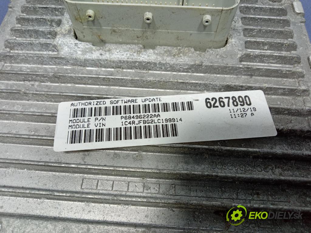 Jeep Grand Cherokee 2020 riadiaca jednotka Motor: 68496222AA