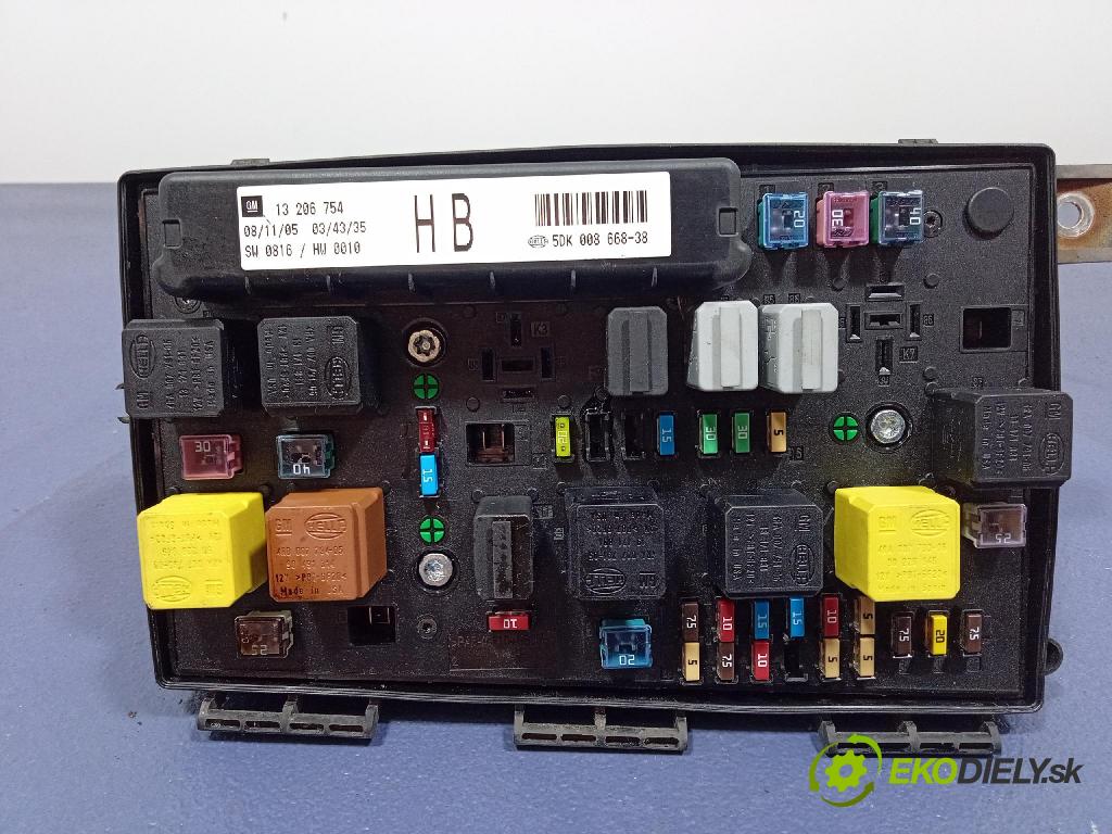 Opel Zafira 2006 riadiaca jednotka Motor: 12992406