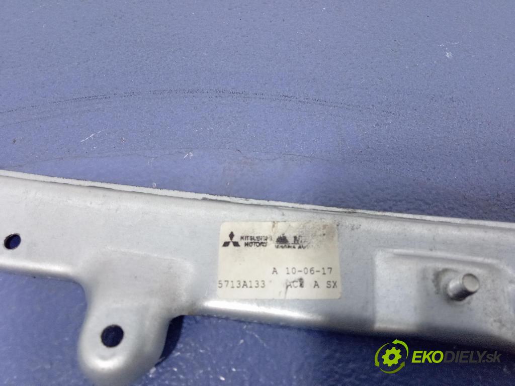 Mitsubishi Colt 2010 mechanizmus okna Okná: Predné Vľavo: 5713A133