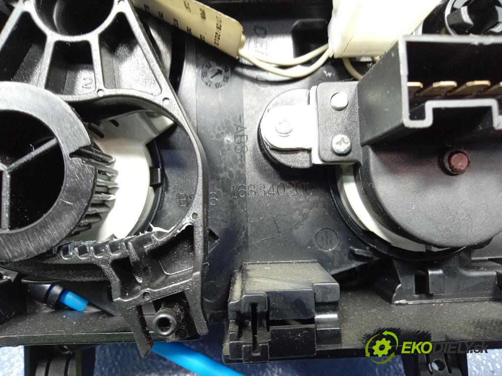 Peugeot Boxer 2014 prepínač Klimatizácia: Prúd vzduchu: