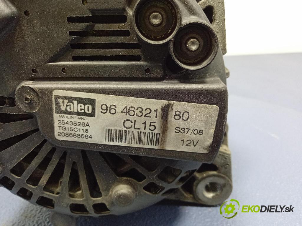 Citroen C4 2008 Alternator 9646321780