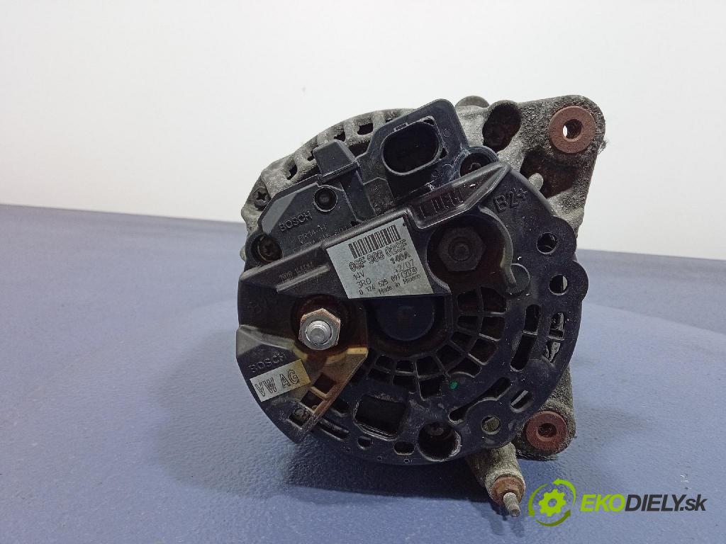 Vw Jetta 2008 Alternator 06F903023F