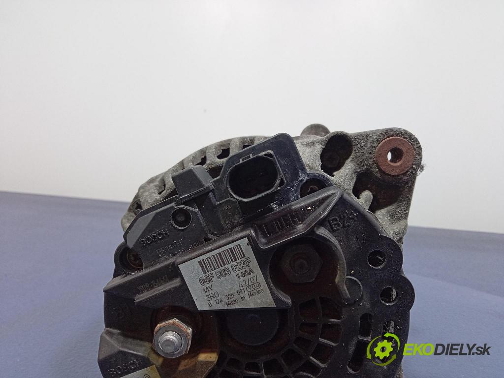 Vw Jetta 2008 Alternator 06F903023F