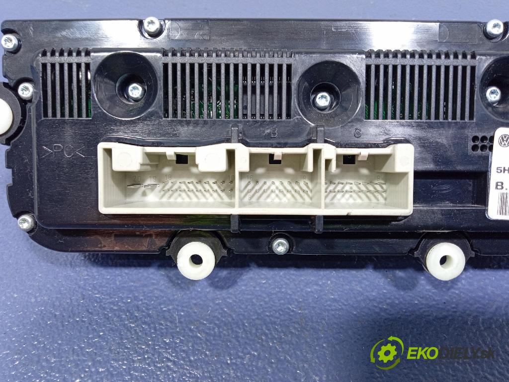 Vw Jetta 2008 prepínač Klimatizácia: Prúd vzduchu: 1K0907044BR