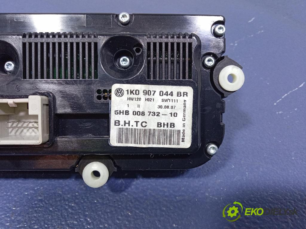 Vw Jetta 2008 prepínač Klimatizácia: Prúd vzduchu: 1K0907044BR