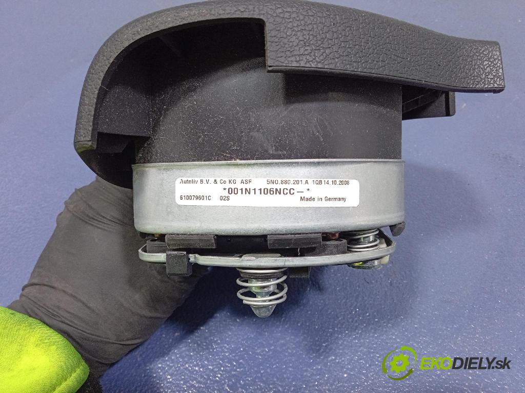 Vw Touran 2008 Airbag: Řidiči: x 5N0880201A