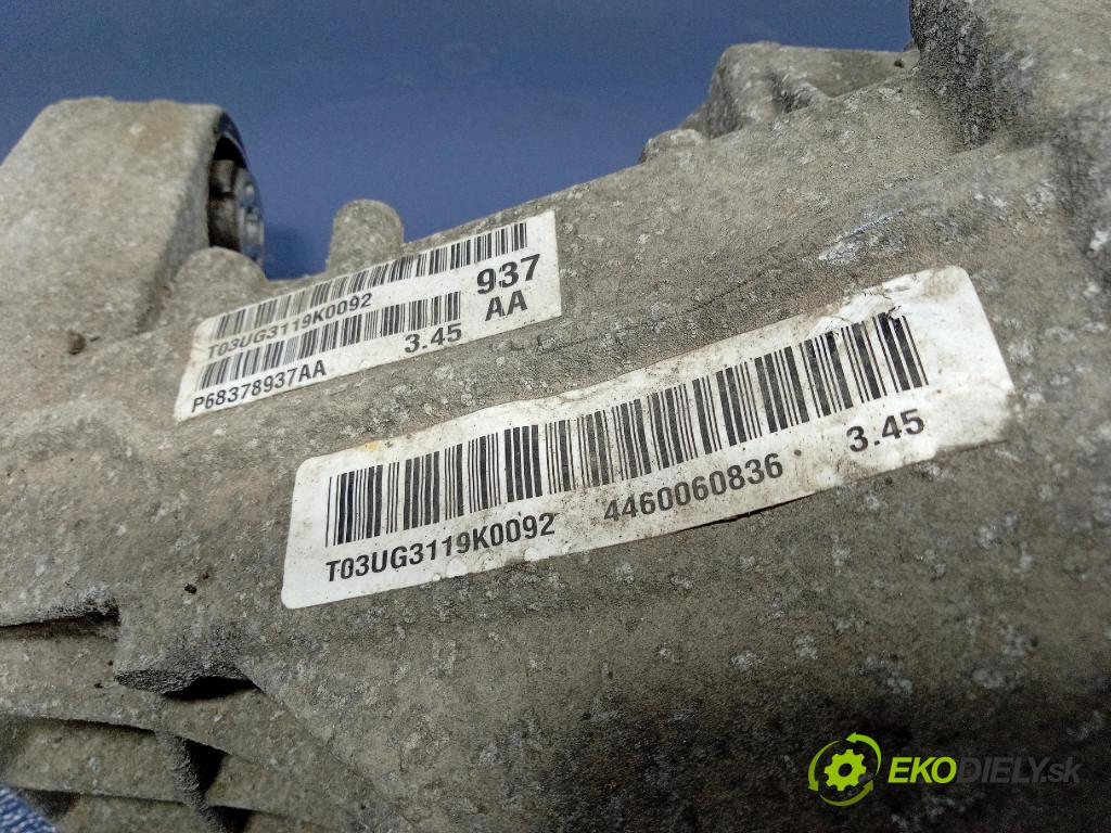 Jeep Grand Cherokee 2020 Most: Zadný: 68378937AA