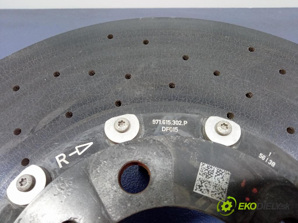 Porsche Panamera 0 kotúč Brzda: pred 971615302P