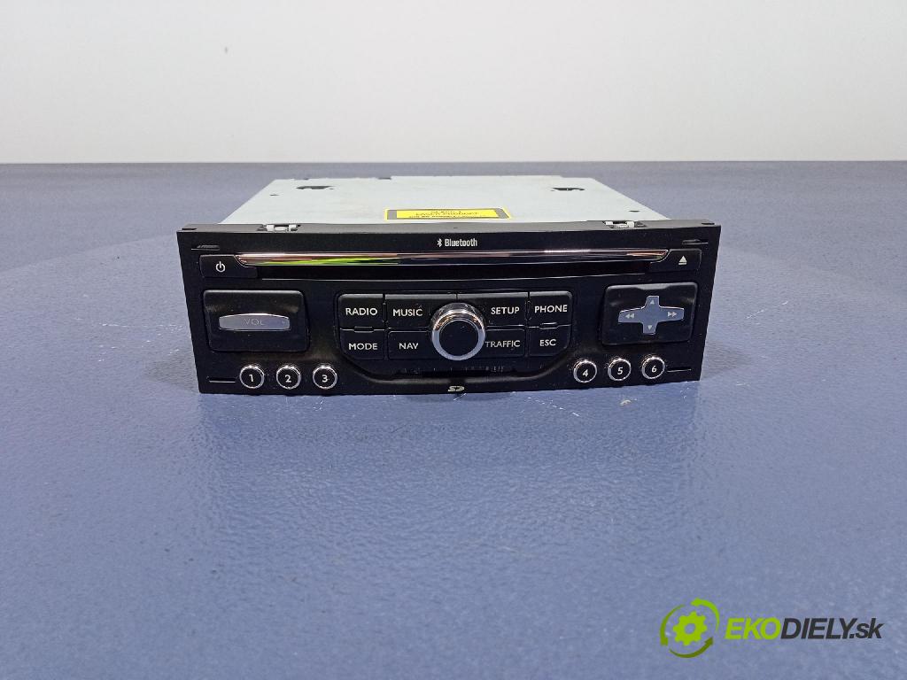 Citroen C4 picasso 2010 Radio I Navigácia: 96661986XT