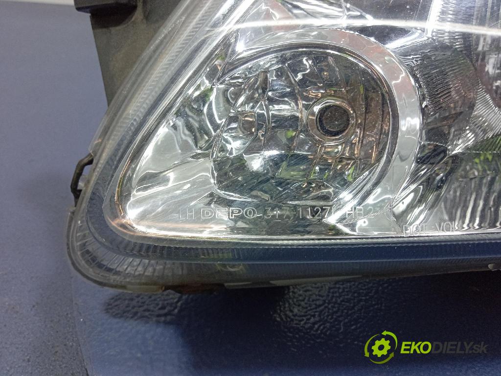 Honda Cr-v 2004 Reflektor: Vľavo: 317-1127L