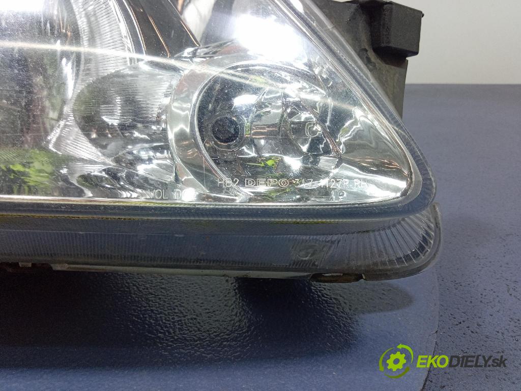 Honda Cr-v 2004 Reflektor: v pravo: 317-1127R