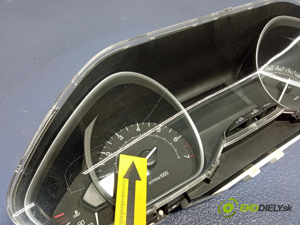 Peugeot 208 2017 prístrojovka/ budíky 9822621180