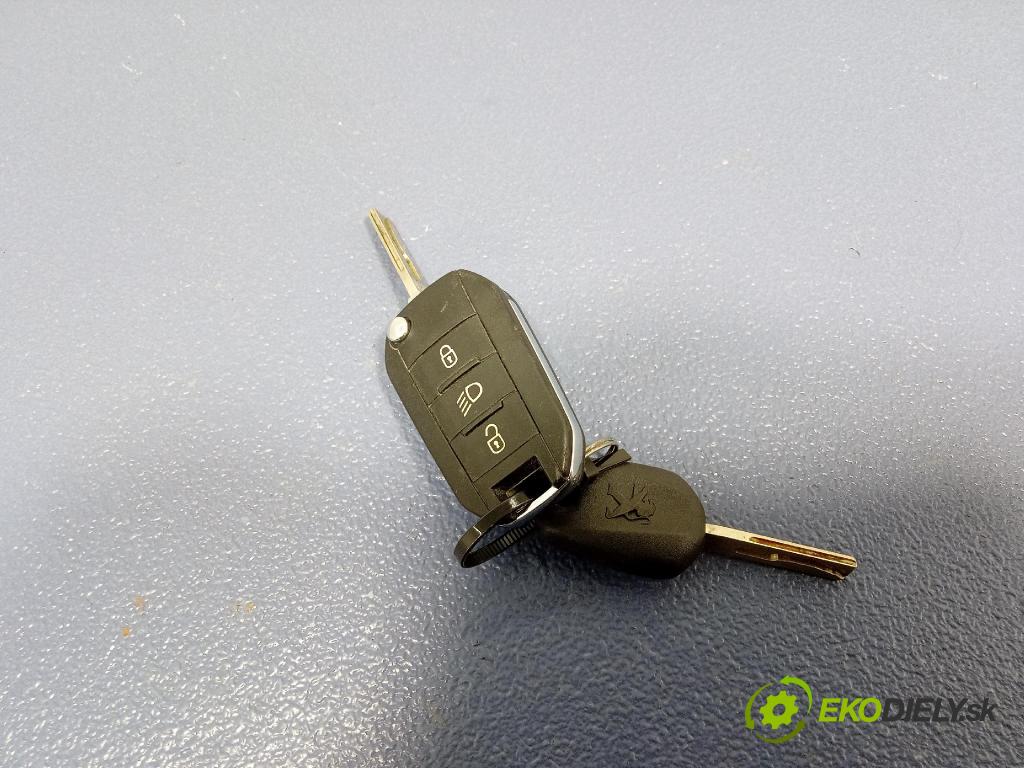 Peugeot 208 2017 Spínač zapaľovania: 9663123380