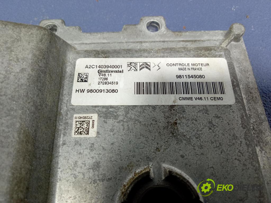 Peugeot 208 2017 riadiaca jednotka Motor: 9811545080
