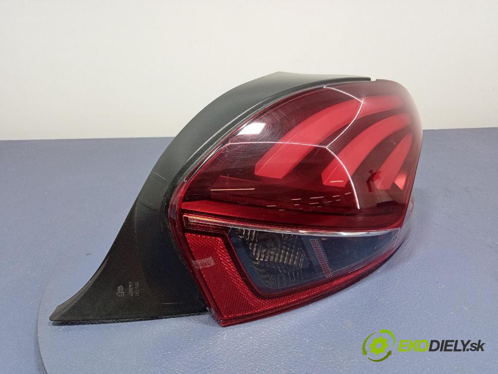 Peugeot 208 2017 svetlo / reflektor zad Prava: Vonkajsia: 9825601180