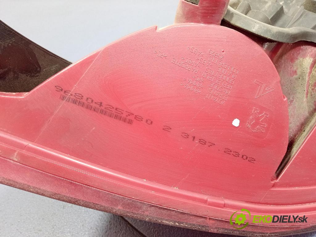 Peugeot 308 2008 svetlo / reflektor zad ľavá Vonkajsia: 9680425780