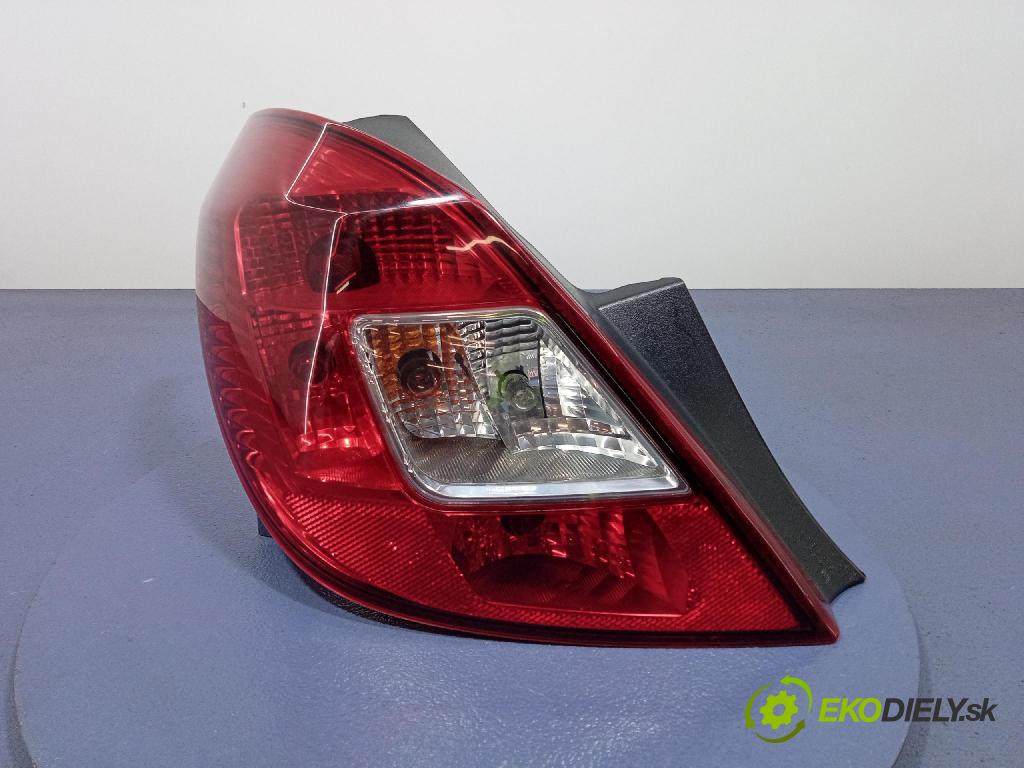 Opel Corsa 2007 svetlo / reflektor zad ľavá Vonkajsia: 13188047