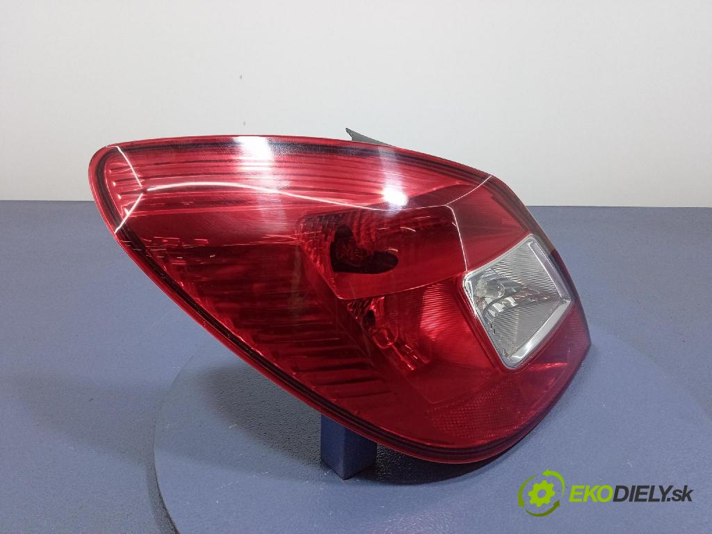 Opel Corsa 2007 svetlo / reflektor zad ľavá Vonkajsia: 13188047